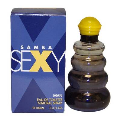 Samba Sexy  Cologne for Men - Eau de Toilette Spray 3.4 oz