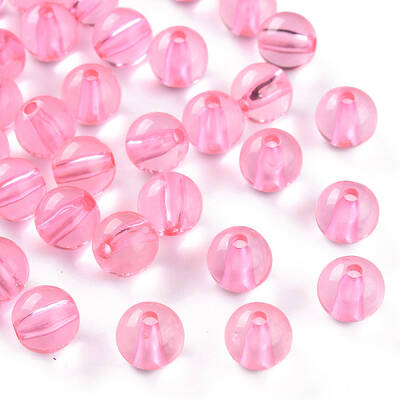 Transparent Acrylic Beads