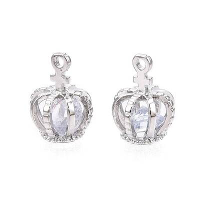 Alloy Cubic Zirconia Charms