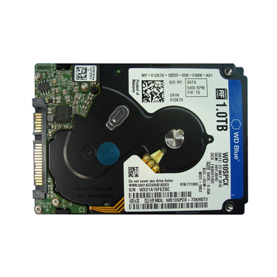 12K7X Dell 1TB 5400RPM SATA 6Gb/s 16MB Cache 2.5-Inch Hard Drive