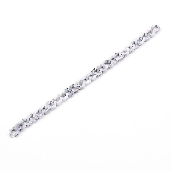 Opaque Acrylic Twisted Chain