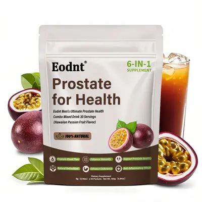 Eodnt Ultimate Saw Palmetto Men's Prostate Health Dietary Supplement Beverage, Improves Urinary System Function, Increases bl...