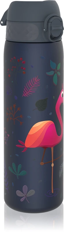 Ion8 Leak Proof Flamingo Kids Water Bottle 500 ml