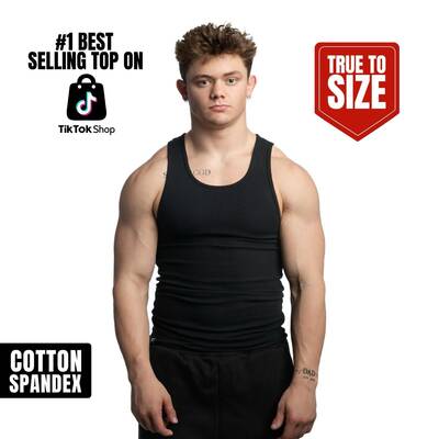 EKKO Beaters Tank Top - True To Size  370 GSM  Cotton and Spandex