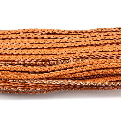 3-Ply PU Leather Braided Cord