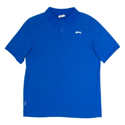 SLAZENGER Mens Polo Shirt Blue M