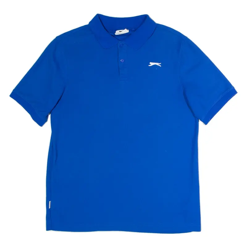 SLAZENGER Mens Polo Shirt Blue M