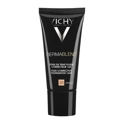 Vichy Dermablend 16H SPF 28 Corrective Fluid Makeup 30 ml - Shade: 20 Vanilla