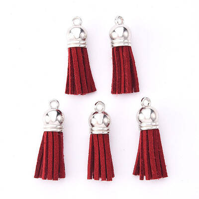 Faux Suede Tassel Pendant Decorations