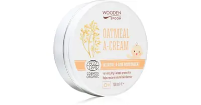 WoodenSpoon Oat flakes A nourishing soothing cream for dry and atopic skin 100 ml