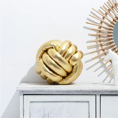 Couch Throw Pillows, 1 Piece Creative Knotted Shaped Throw Pillow, Home Decor Throw Pillow for Sofa Bed Decoration