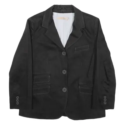 SANDRO Womens Blazer Jacket Black S