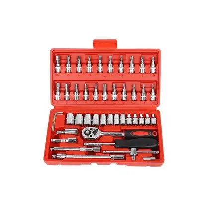 Car Repair Tool Kit Socket Set, Car Repair Tool Torque Wrench, Automotive Tools, Car Accessories, Combo Auto Repairing Tool S...