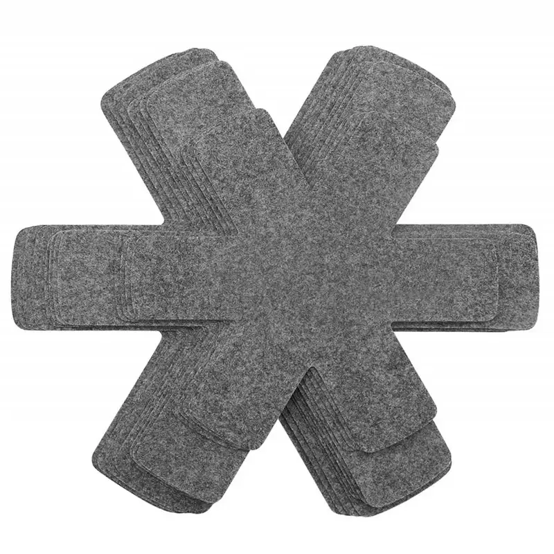 Pot and Pan Protective Cover, 12pcs/set Non-slip Pot Divider, Heat Resistant Pot Protector, Kitchen Accessories, Home Supplie...