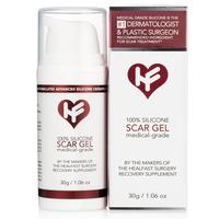 Physician Formulated Silicone Scar Gel - Advanced Crosspolymer Medical Grade Scar Cream for Face, Body, Surgery, C Section, B...