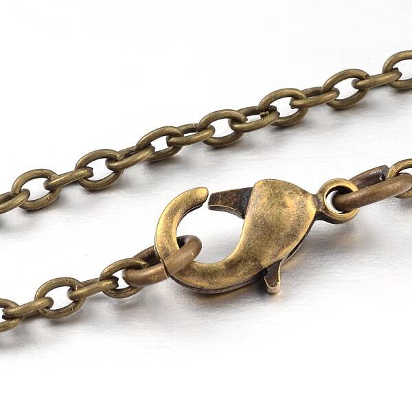 Iron Cable Chain Necklace Making