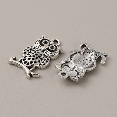 Tibetan Style Alloy Pendant Rhinestone Settings