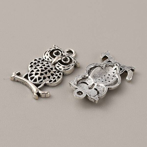 Tibetan Style Alloy Pendant Rhinestone Settings