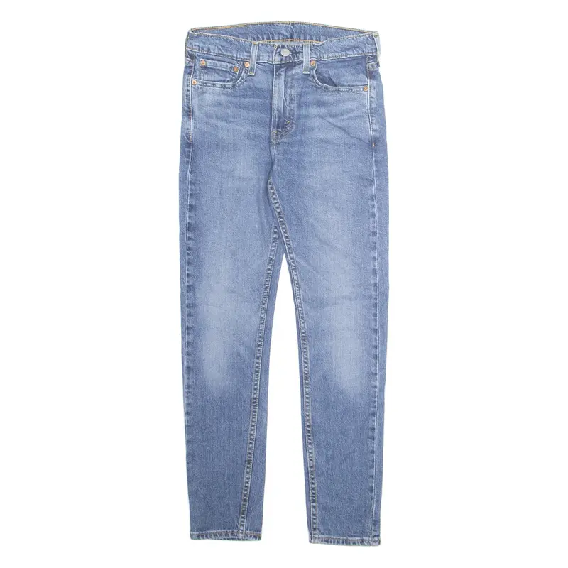 LEVI'S 519 Jeans Boys Blue Slim Skinny Stone Wash W30 L28