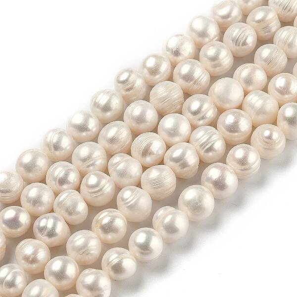 Natural Cultured Freshwater Pearl Beads Strands