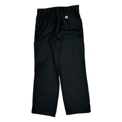 Carhartt Cargo Trousers - 33? Waist Black Cotton Blend