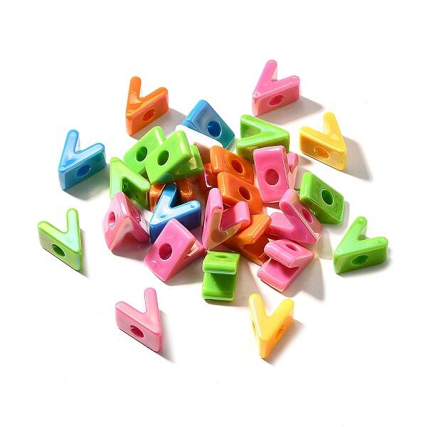 UV Plating Opaque Acrylic Beads