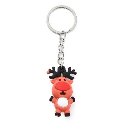Christmas Themed Iron Keychains