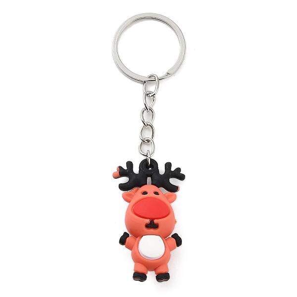 Christmas Themed Iron Keychains