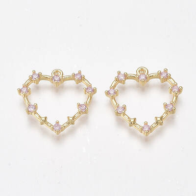 Brass Cubic Zirconia Pendants