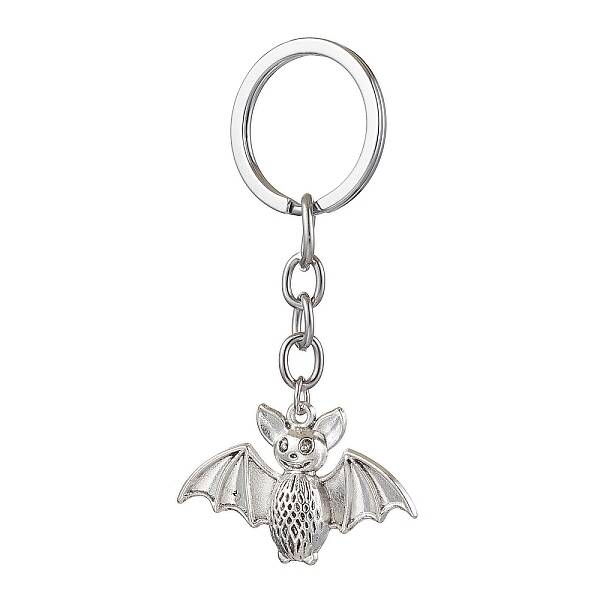 Bat Alloy Keychain