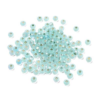 Frosted Silver Lined Glass Seed Beads