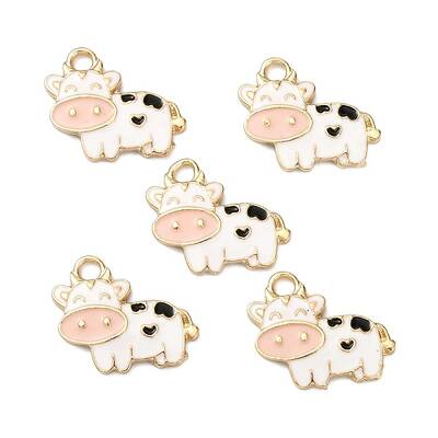 Alloy Enamel Pendants