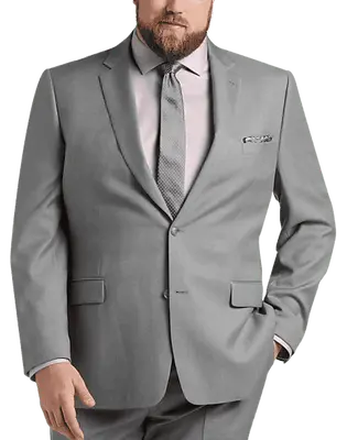 Portly Suit - Executive Slim Fit Suit