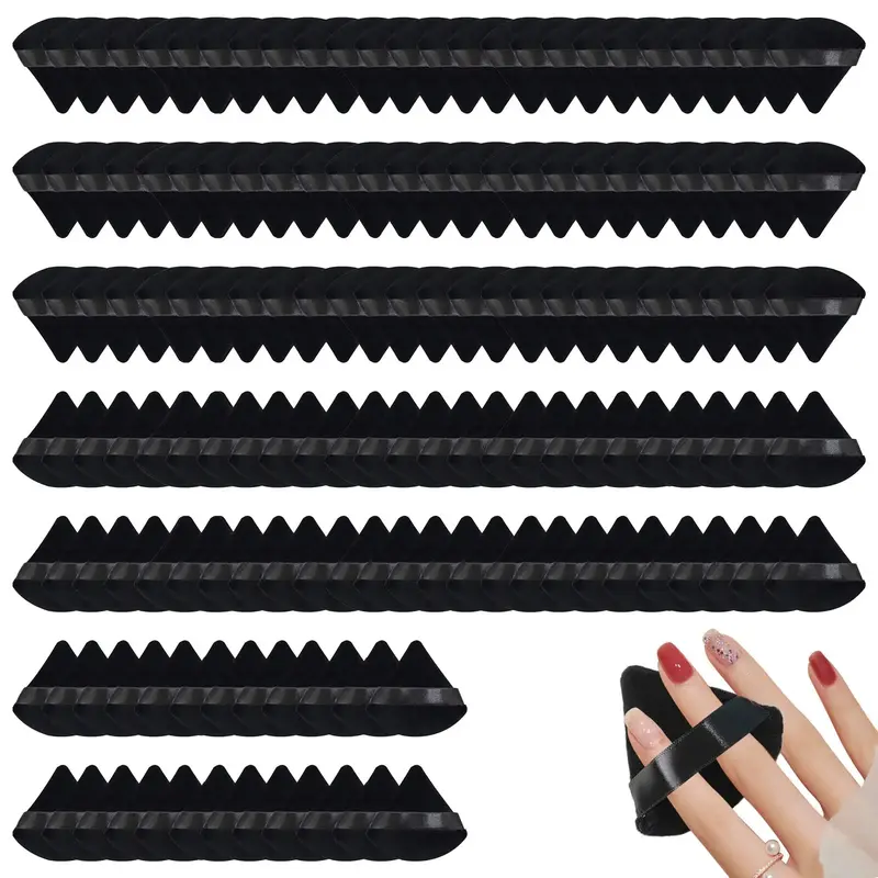 150 Pieces Powder Puff Face Triangle Makeup Puff Soft Velour Puffs for Loose Powder Cosmetic Foundation Makeup Blender Sponge...