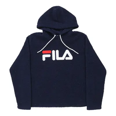Fila Fleece - 2XL Navy Polyester | Size: xx-large