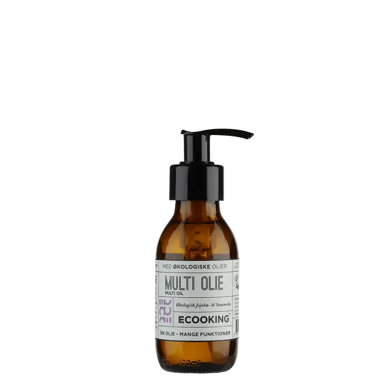 Ecooking, moisturizing, oil, for hair and body, 100 ml