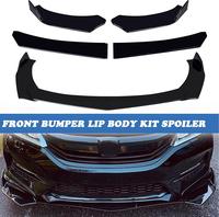 Front Bumper Lip Splitter, Car Universal Adjustable Spoiler Car Lip Body Kit