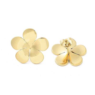 Ion Plating(IP) 304 Stainless Steel Stud Earrings