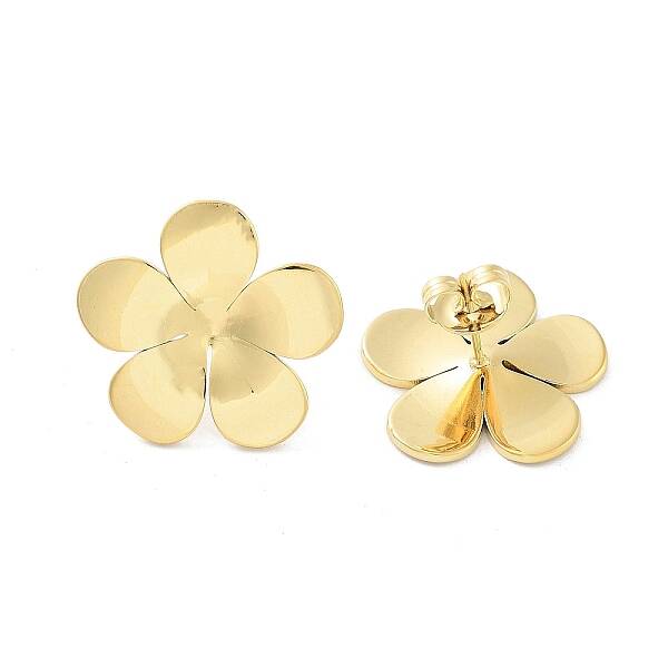 Ion Plating(IP) 304 Stainless Steel Stud Earrings