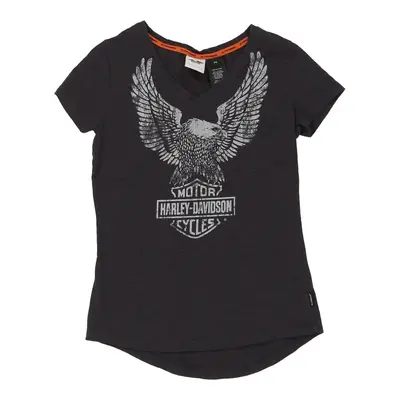 Harley Davidson T-Shirt - XS Grey Cotton | Size: x-small