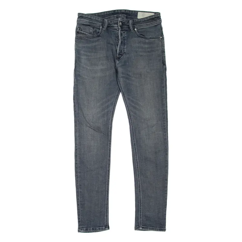 DIESEL Sleenker Mens Jeans Blue Slim Skinny Stone Wash W30 L30