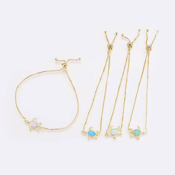 Adjustable Brass Bolo Bracelets