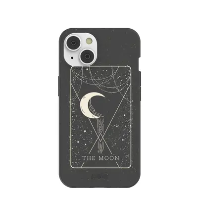 Black The Moon iPhone 14/16e Case