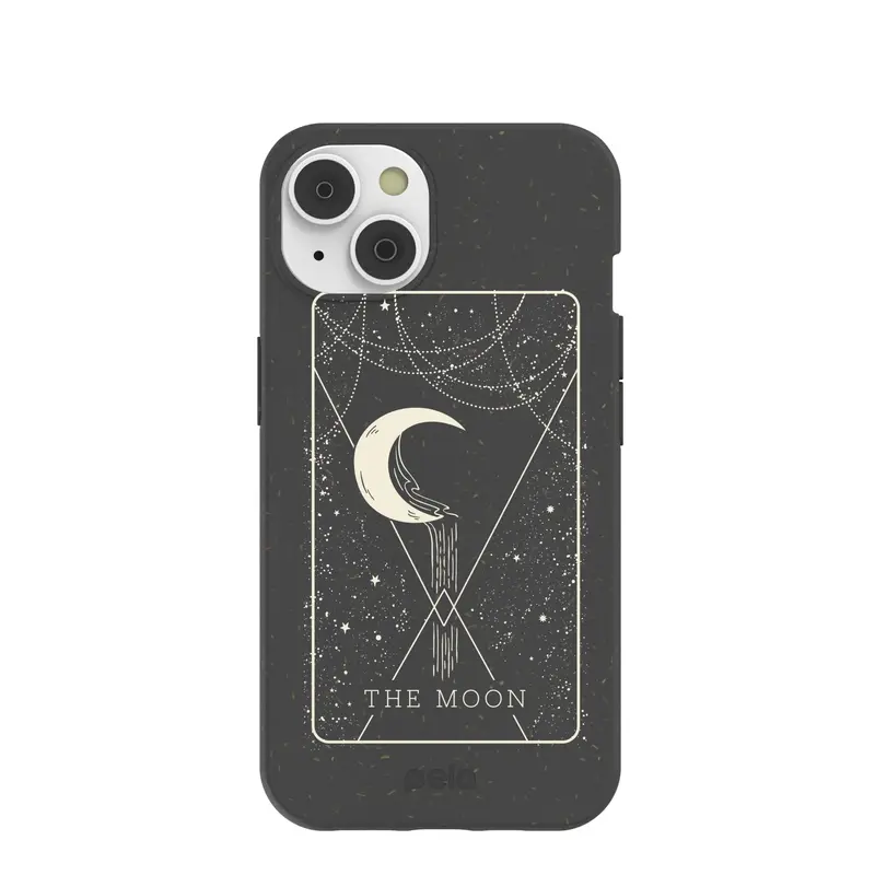 Black The Moon iPhone 14/16e Case