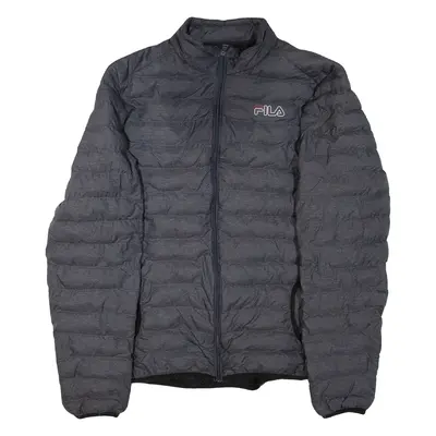 FILA Boys Puffer Jacket Grey XL