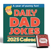 2025 Dad Joke Desktop Calendar | Daily Dad Jokes! desktop calendar desk calendar