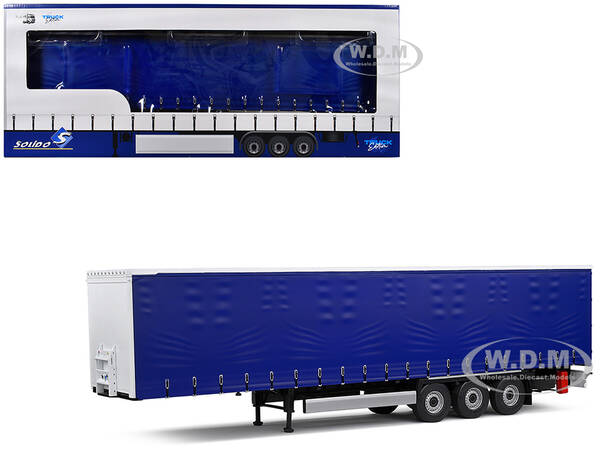 Tarpaulin Trailer Blue \