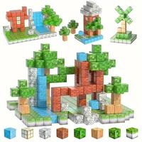 Colorful Building Block Set, 1 Box Building Blocks Toy, Creative Magnetic Blocks Educational Building Blocks Toy for Boys & G...