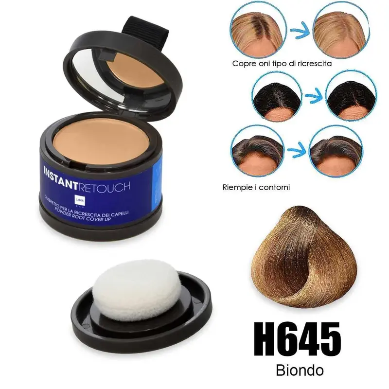 Labor Instantretouch Ombretto Per La Ricrescita Dei Capelli Colore Biondo