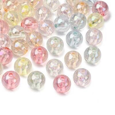 Transparent Acrylic Beads